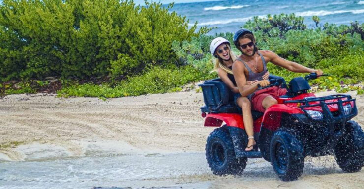 Cozumel: ATV & Snorkeling Guided Tour With Beach Club Lunch - Tour Duration and Language Options