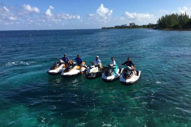 Cozumel: Best Jet Ski + Beach + Locker + Bottle of Water - Jet Ski Area Limits