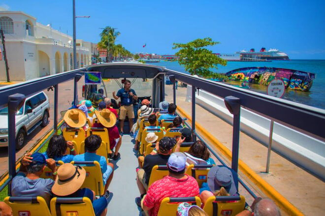Cozumel: Caribbean Style Hop on Hop off & Beach Break - Exploring Cozumels Heart