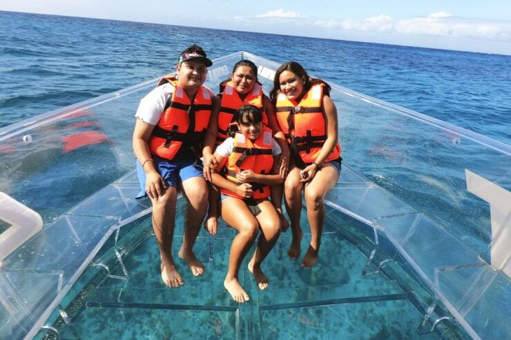 Cozumel: Clear Boat and Electric Scooter Ride - Booking Details