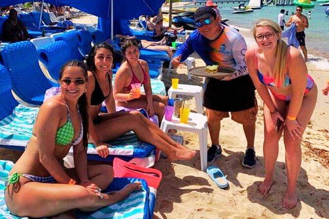 Cozumel Day Pass 1 Meal 5 Drinks San Francisco Beach Club - Inclusions