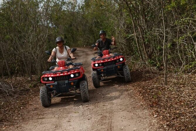 Cozumel Jungle ATV Tour Adventure and Caverns with transfer - FAQ