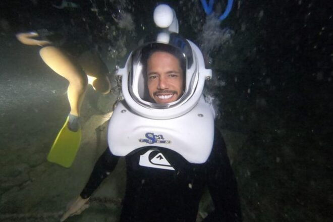 Cozumel: Sea Trek Underwater Night Dive Experience - Witnessing Nocturnal Marine Life