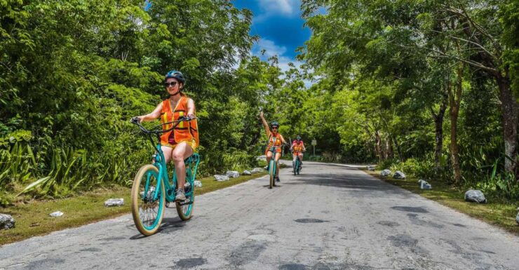 Cozumel West Coast E-Bike Tour and Snorkeling - Tour Highlights