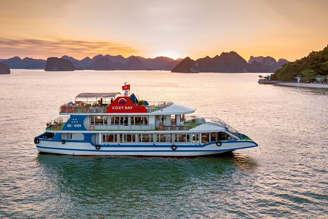 Cozy Bay 5 Star Cruise Luxury Halong Day Trip with Buffet Lunch - Good To Know