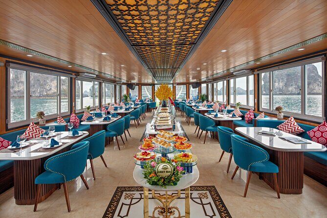 Cozy Bay 5 Star Cruise Luxury Halong Day Trip with Buffet Lunch - FAQs