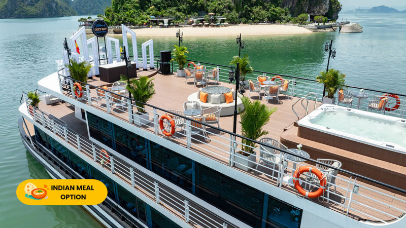 Cozy Bay Day Cruise: Ha Long Bay, Sung Sot, Ti Top - The short version