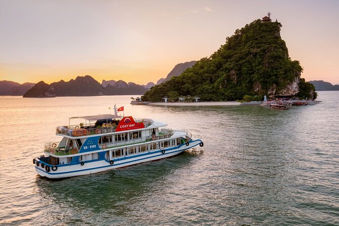 Cozy Bay Premium 5 Star Halong Day Trip,Great Lunch,Cave & Island - The Sum Up