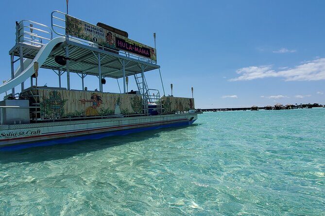 Crab Island Charter Four Hours! Double Decker Pontoon 2 Slides - Frequently Asked Questions