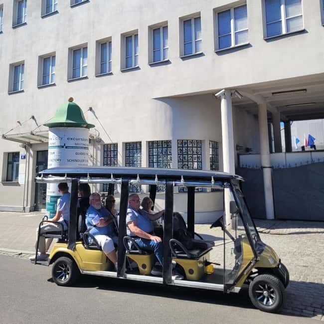 Cracow sightseeing tour by electric golf cart - FAQ
