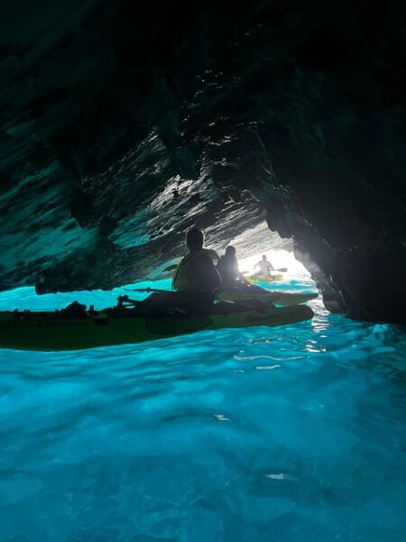 Crapolla Fjord: Electric Motorized Kayak Tour to Nerano - Exploration of Mortele Beach