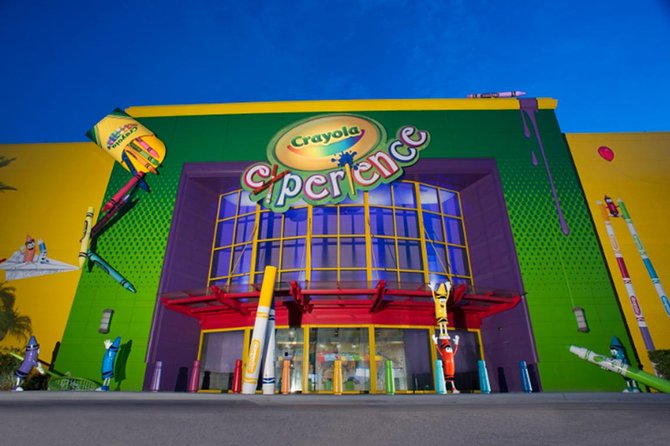 Crayola Experience Orlando Ticket - Additional Information