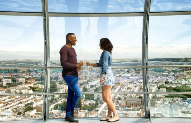 Cream Tea Brighton: View I360 Ticket and Cream Tea - Full Experience Description