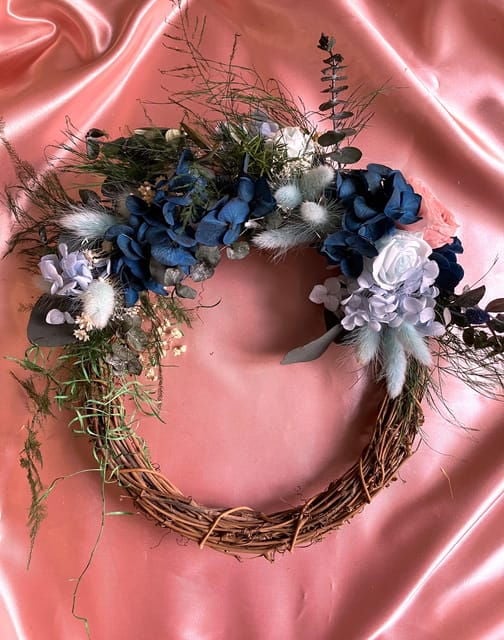 Create Your Dried Flower Wreath, Workshop In Paris - Booking Process