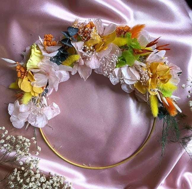 Create Your Dried Flower Wreath, Workshop In Paris - What to Expect