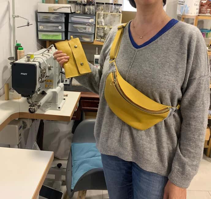 Create your own leather waist bag in Luberon area! - The Small Group Advantage