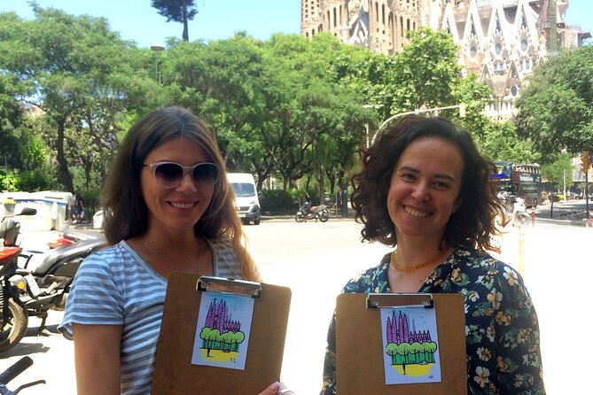 Create Your Own Postcard With Barcelona View - Meeting Point