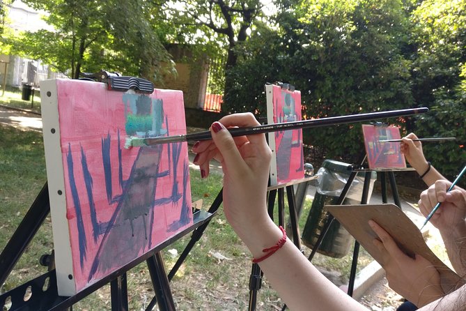 Create Your Painting Within the Walls of the Upper Town! - What to Expect