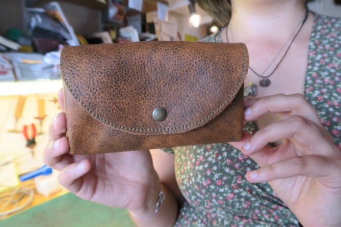 Creation of Personalized Leather Wallet in Arbonne - Activity Details