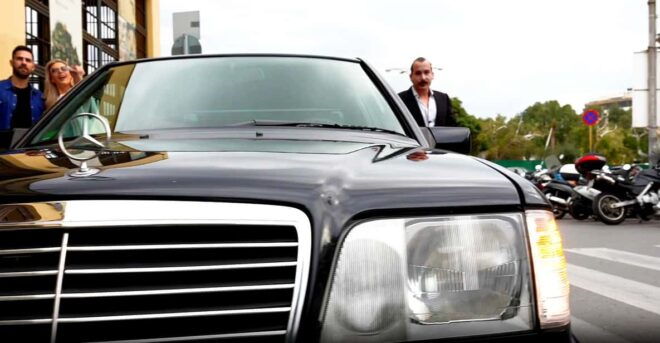 Crete: Airport Transfers With Retro Classic Luxury Car. - Meet Your Professional Driver