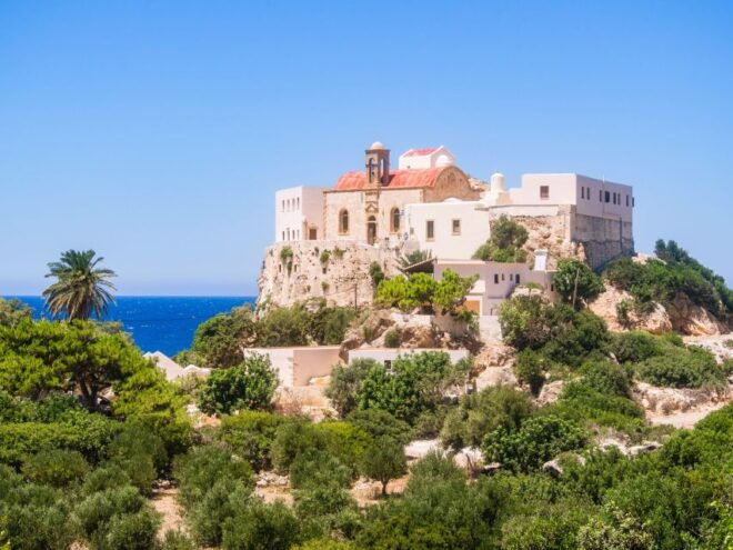 Crete: Elafonissi Beach, Chania City, Cave & Monastery - Excursion Program