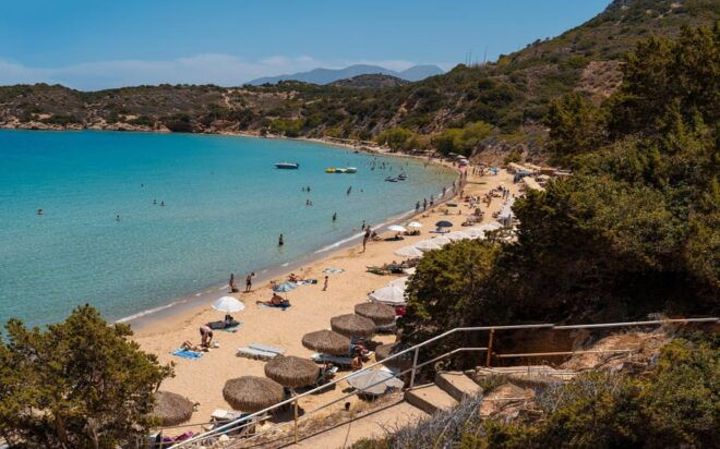 Crete: Full-Day Coach Trip to Voulisma Beach - Included Services and Amenities