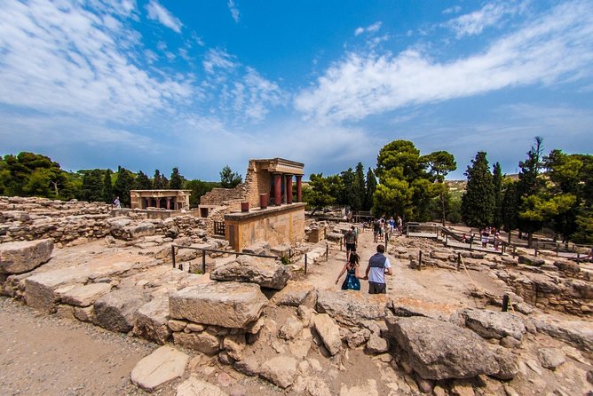 Crete Full-Day Sightseeing Tour to Knossos Palace and More - Tour Highlights