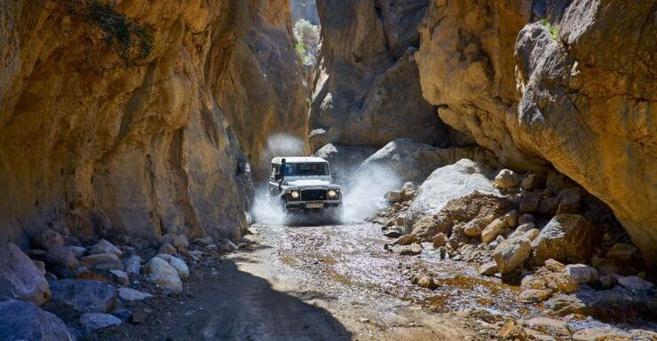 Crete: Land Rover Safari to Tripiti Gorge & Beach - Activity Details