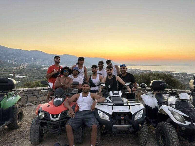 Crete: Off-Road Quad Safari Evening Tour with Hotel Transfer - Good To Know