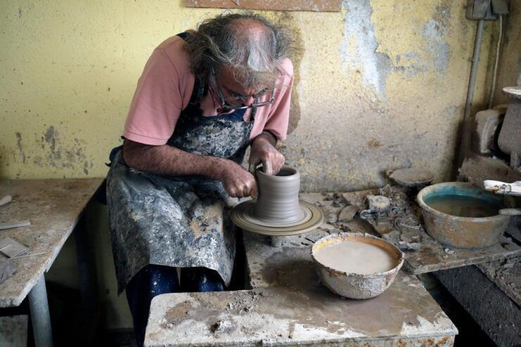 Crete: Raku Pottery Experience With Master Potter in Myrsini - Meet the Master Potter