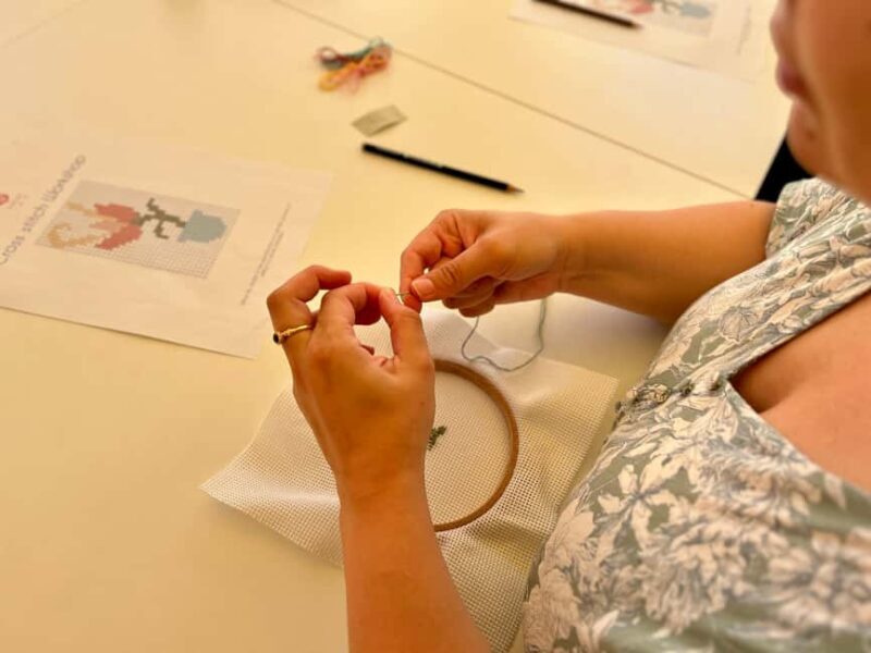 Crete: Stitch Your Souvenir at an Embroidery Workshop - Exploring Thread Jar: The Venue and Atmosphere