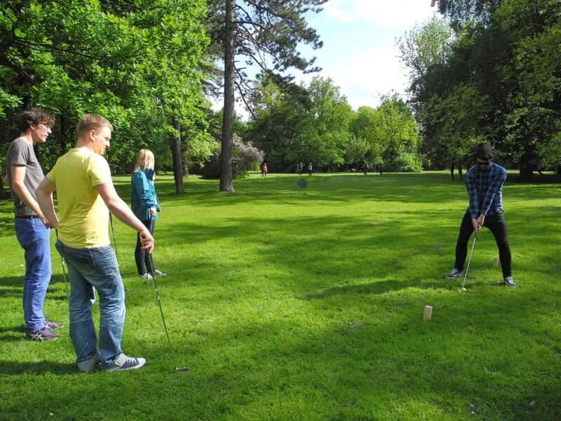 Cross golf in Leipzig: a unique event for companies, friends, and family. - The Creative Course and Targets