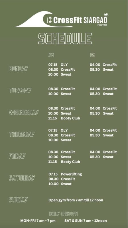 Crossfit Siargao - Finding CrossFit Siargao in General Luna