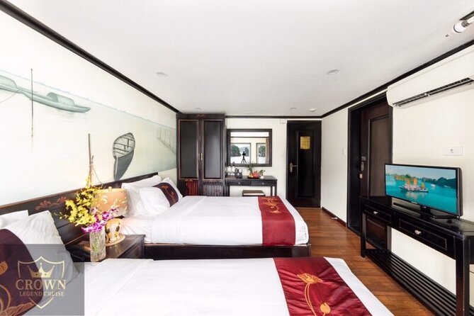 Crown Legend Cruise Ha Long 2 Days 1 Night - Itinerary for 2 Days and 1 Night