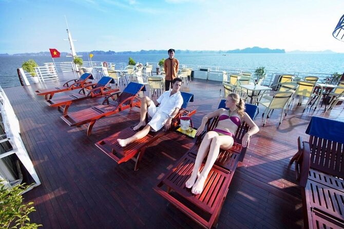 Crown Legend Cruise Ha Long 2 Days 1 Night - Onboard Amenities and Activities