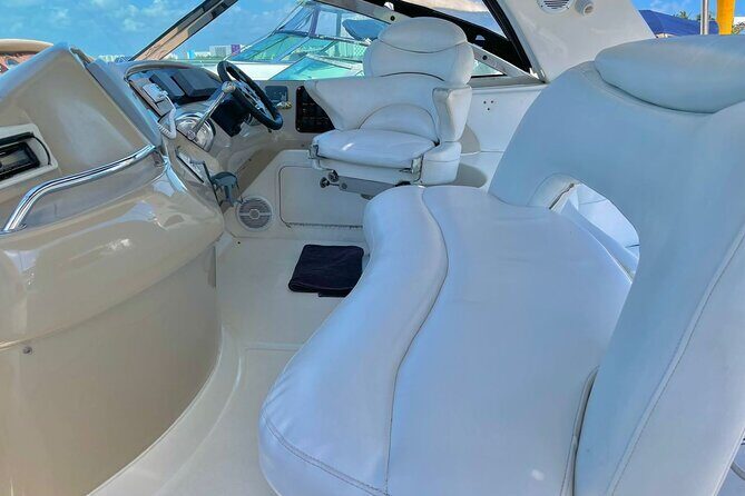 Cruise in Style on our 48 Foot Yacht in Cancun for 15 People - What’s Included and What Costs Extra