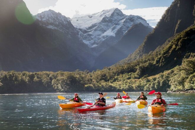 Cruise & Kayak Milford Sound - Intimate Kayak Tour With Glacier Views