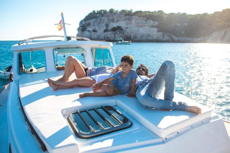 Cruise-Ship Passenger for the Beaches of the South of Menorca. Snorkeling and Sup - Discovering Cala Mitjaneta, Escorxada, Trebaluger, and Cala Fustam