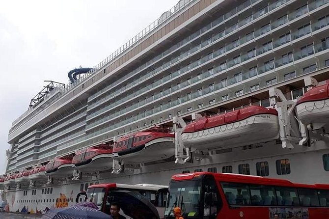 Cruiseship Tour: Golden Bridge,Dragon Bridge,Marble Mountain:CHAN MAY or TIEN SA - The Sum Up