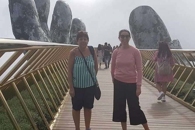 Cruiseship Trip to My Son SAnctuary & GOLDEN BRIDGE From TIEN SA Orchan MAY Port - Exploring the Golden Bridge