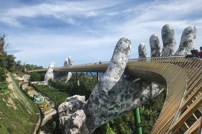 Cruiseship Trip to Visit Golden Bridge &My Son Holyland From Chan May or Tien Sa - Highlights of Golden Bridge