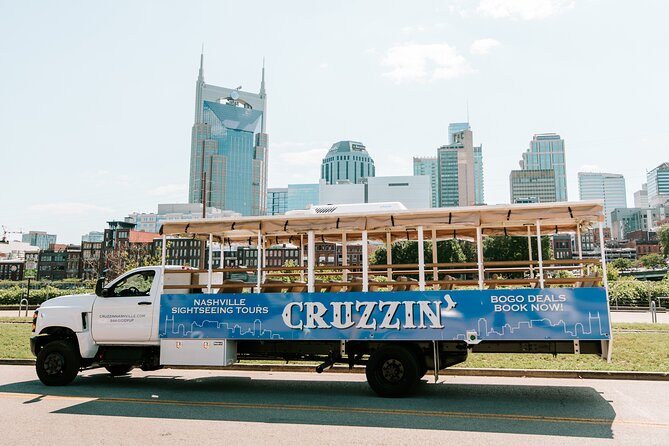Cruzzin Nashville Narrated Sightseeing Tour by Open-Air Vehicle - Tour Details