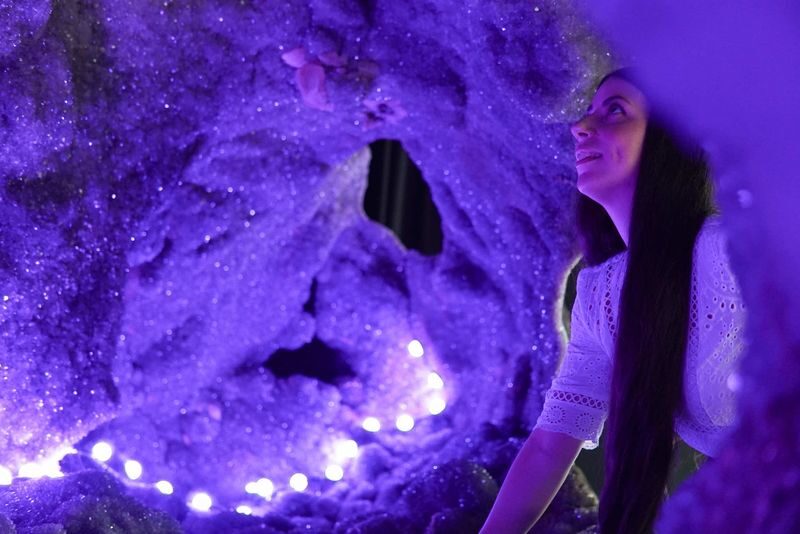 Crystal Castle & Shambhala Gardens - Giant Crystals Set the Tone