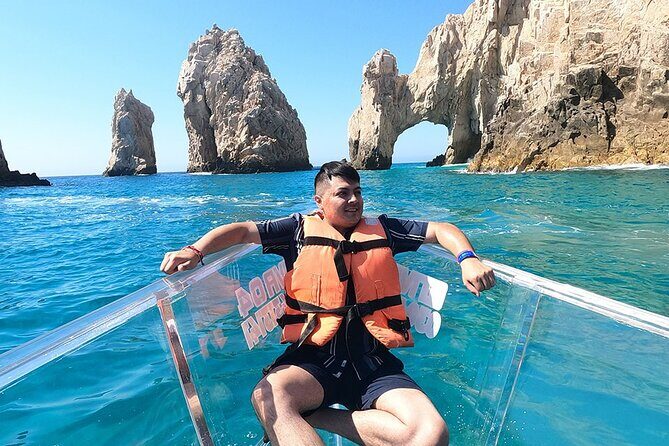 Crystal Clear Boat Tour in Los Cabos - Transportation and Group Size