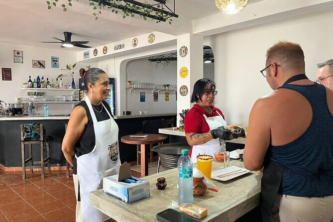 Culinary Adventure Cafe Jaguar Cooking Class Costa Maya - Scenic Views and a Social Atmosphere