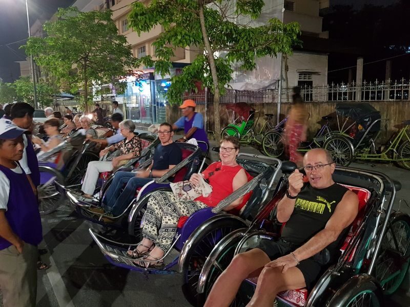 Culinary Night Cyclo Tour in Hue - The cyclo makes the journey part of dinner