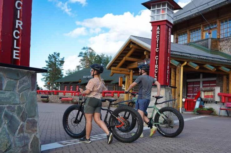 CULTURAL E-FATBIKE TOUR AROUND ROVANIEMI AND SANTA VILLAGE - Experience Highlights