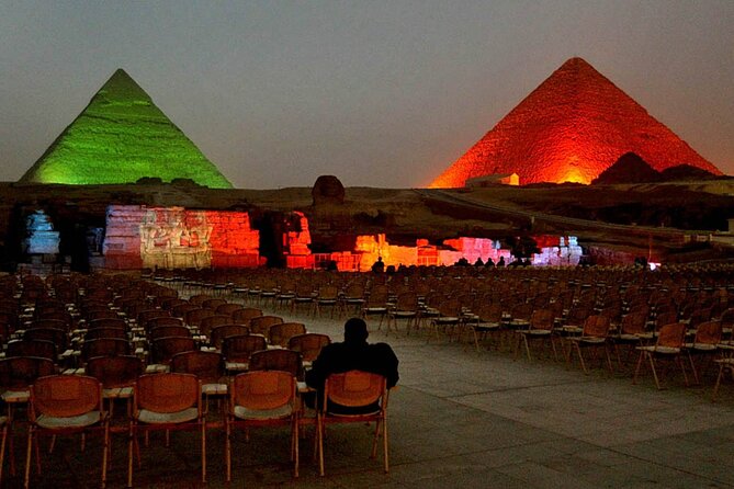 Cultural Evening: Pyramids Sound and Light Show With Dinner - Booking and Reservation Details