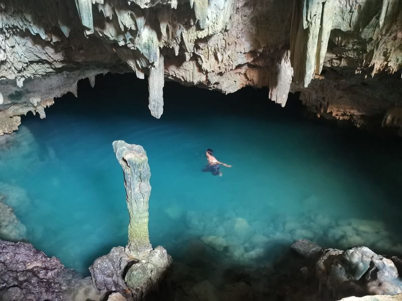 Cunca Plias Waterfall And Goa Rangko Full Day Tour in Labuan Bajo - A waterfall trek and a saltwater cave in one day