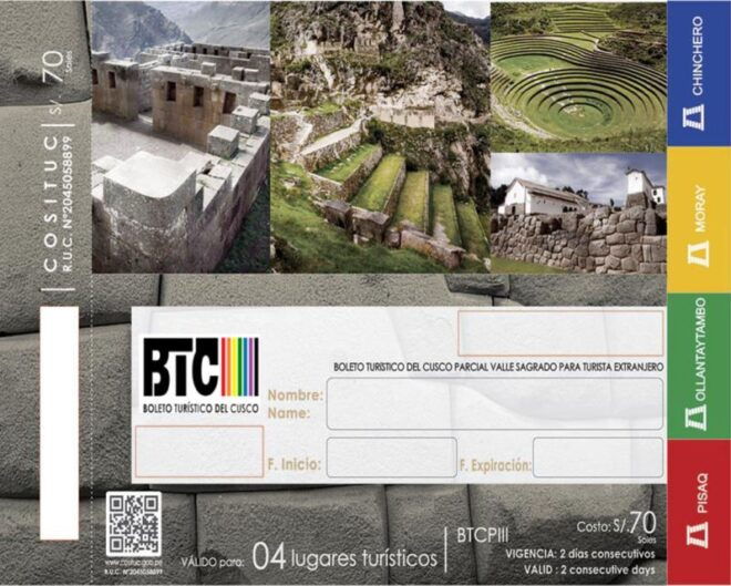 Cusco: 1, 2, or 10-Day Tourist Ticket With Hotel Delivery - Booking Information and Process
